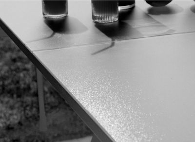 Table agra 150/200/250x90 verre PROLOISIRS Livraison à domicile incluse