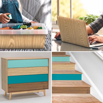 Adhésif décoratif basic pin 1,50 x 0,45 m VENILIA