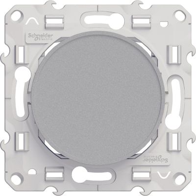 Obturateur de prise et dérivation aluminium - Odace 2011 SCHNEIDER ELECTRIC