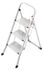 Marchepied acier K10 3 marches blanc HAILO