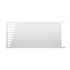Portail coulissant aluminium PIVOINE l.3,60 x H.1,78 m blanc livraison directe à domicile GARDEN GATE