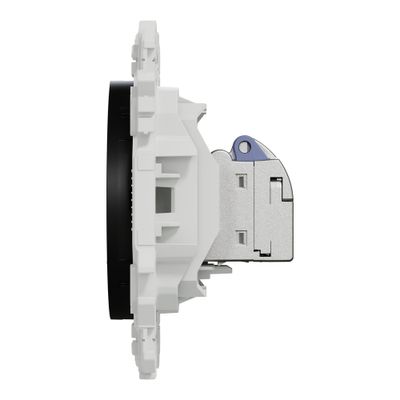 Prise RJ45 grade 2-3 catégorie 6 Odace 2025 noir - SCHNEIDER ELECTRIC