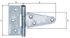 Penture anglaise 100 mm zinguée ALBERTS