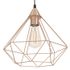 Suspension cuivre et noir E27 60W Ø32,5 cm TARBES - EGLO