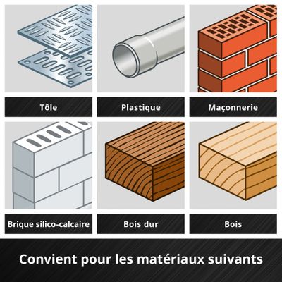 Coffret vissage impact 38 pièces - EINHELL