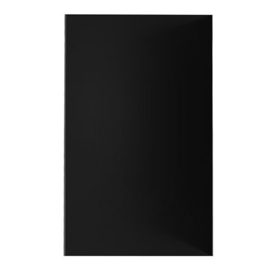 Panneau mural de douche aluminium noir 120 x 210 cm AURLANE