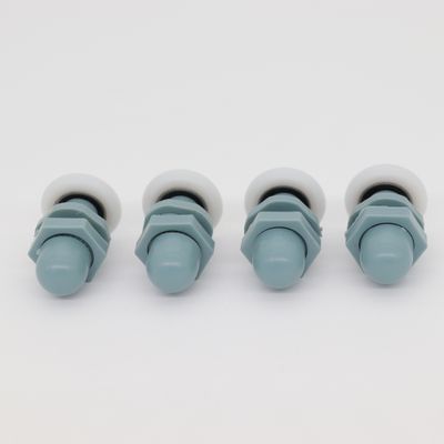 Roulettes grises pour portes de douche diamètre 23mm - AURLANE