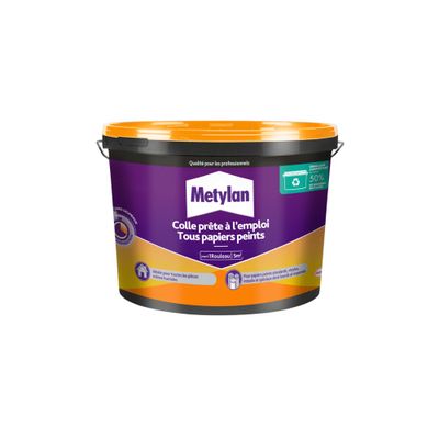 Colle tous papiers peints prêt à l'emploi 1 kg METYLAN