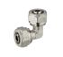 Coude égal multicouche à compression Ø 26 mm - QUICK PLOMBERIE