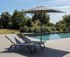 Parasol droit 3x2m gris PROLOISIRS Livraison à domicile incluse