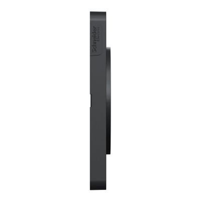 Plaque de finition 2 postes aluminium/ anthracite - Odace 2011 Touch SCHNEIDER ELECTRIC