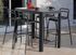 Table mange debout EOS aluminium gris 140x74x105 cm 6 places, Livraison à domicile incluse - PROLOISIRS