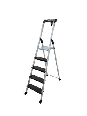 Escabeau aluminium 4XL 5 marches HAILO