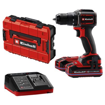 PERCEUSE A PERCUSSION SANS FIL 18 V POWER X CHANGE TP-CD 18/50-C LI-I (BRUSHLESS, 2 BATTERIES) - EINHELL