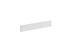 Bandeau bas four pour meuble de cuisine Glossy blanc brillant 10 x 60 cm OFITRES