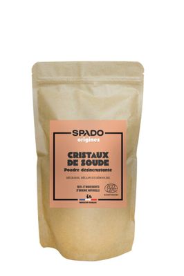 Cristaux de soude poudre Ecocert 600g SPADO ORIGINES