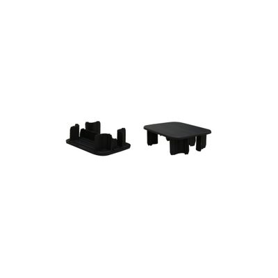 Chapeau de poteau gris EvoluH 21 First - 28 x 48 x 75 mm - DEBARGE