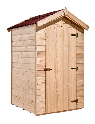 Abri toilette sèche en bois massif avec plancher 1,35 m², Livraison à domicile incluse - HABRITA