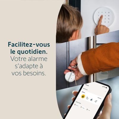 Alarme maison sans fil connectée Home Alarm Advanced Pack large - SOMFY