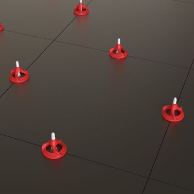 kit croisillons 2mm (100 écrous / 100 patins anti-rayures récupérables / 250 vis twister 2mm )