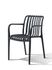 Fauteuil de jardin BARI polypropylène gris souris - BOCARNEA