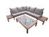 Salon de jardin d'angle OSLO 5 personnes acacia GIVEX