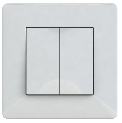 Double va-et-vient Artezo blanc ZENITECH