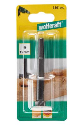 Fraise à bois à encastrer diamètre 15 mm longueur 90 mm