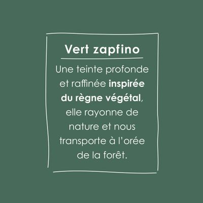 Peinture O'PUR Satin VERT ZAPFINO 0,5 L - RIPOLIN