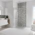 Panneau mural de douche 100x255 cm terrazo granit DécoDesign Softtouch - SCHULTE