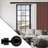 Embout déco boule en métal diam 28 mm Finition Noir brillant  par 2 - MOBOIS