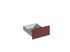 Façade tiroir pour meuble de cuisine Lotus almagre mat 13,8 x 40 cm OFITRES