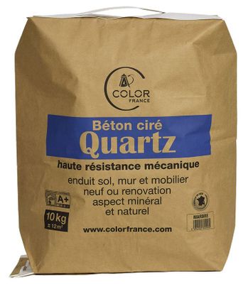 Béton ciré Quartz MARBRE  Sac 10kg  - COLOR FRANCE
