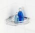 Etagère de salle de bain d'angle acier inox Premium WENKO