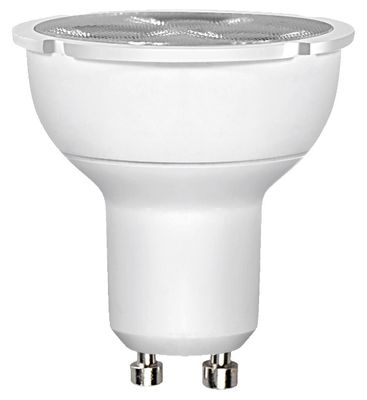 Ampoule LED spot GU10 7W=500 lumens blanc chaud