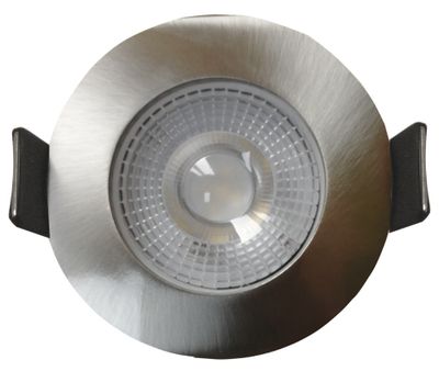 Spots LED encastrables module remplaçable lumière blanc chaud Acier par 3 - Ruby ARLUX