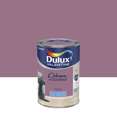 Peinture crème de couleur Figue Mat 1,25 L - DULUX VALENTINE
