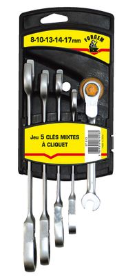 Clés mixtes par 5 - RONDY