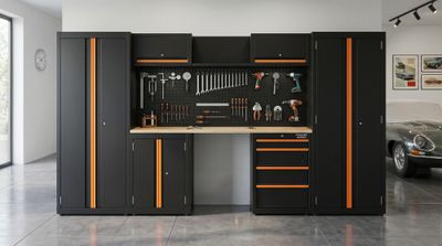 Ensemble d'atelier avec armoires de rangement - FISCHER DAREX