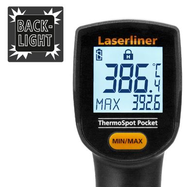 Thermomètre -40°C / 400°C - LASERLINER
