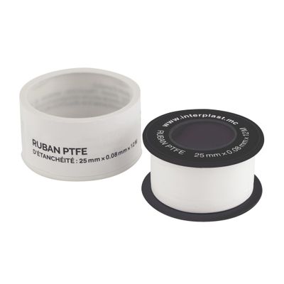 Ruban PTFE d'étanchéité Interfix 25mm - FITT