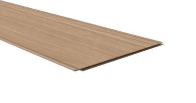 Panneau mural bois décoratif MDF revêtu chêne lisse - Lot de 4 - 10 x 300 x 2500 mm - AJ TIMBER