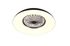 Ventilateur de plafond avec lumière LED multicolore + télécommande Noir Ø60cm - Svaerholt REALITY