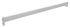 Lisses blanches 120 cm en acier lot de 2 CIME