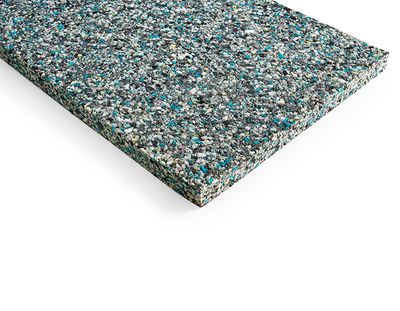 Panneau d'isolation acoustique recyclé Simfofit - Épaisseur 40 mm - l.0,60 x L.1,20 m RECTICEL