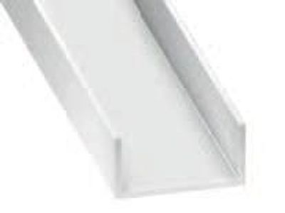 Nez de cloison PVC blanc 20 x 74 x 20 mm 2,60 m CQFD