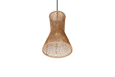 Suspension E27 Bijou fil de papier naturel 10W - CASALUM
