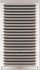 Grille d'aération rectangulaire aluminium anodisé à persienne 140 x 250 mm avec moustiquaire AUTOGYRE