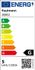 Ampoule LED GU5.3 blanc/argent  5 W = 440 Lumens blanc chaud - PAULMANN
