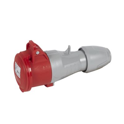 Prise électrique mobile industrielle femelle étanche IP44 3 pôles + terre 16A 380/415V - P17 LEGRAND